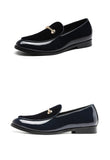 Men's Casual Shoes Patent Leather Light Driving Loafers Trendy Party Wedding Flats Mart Lion   