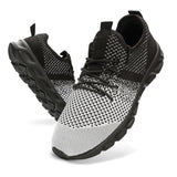 Light Men's Running Shoes Breathable Sneaker Casual Antiskid and Wear-resistant Jogging Sport Mart Lion GREY3 36 
