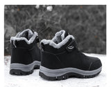 Women Boots Waterproof Snow Boots Warm Plush Winter Shoes Mid-calf Non-slip Winter Female MartLion   