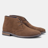 Suede Desert Boots Brand Men's Leather Ankle Retro Casual MartLion   