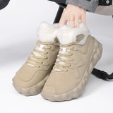 Winter Men Boots Warm Plush Snow Boots Suede Leather Casual Shoes with Fur Winter Outdoor Sneakers Non-slip MartLion