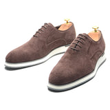 Classic Men's Cow Suede Leather Oxford Shoes Lace-up Office Work Casual Sneakers Autumn Winter Flats MartLion   