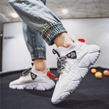 Men's Shoes Lightweight Sports Casual Walking Jogging Breathable Non-slip Wear-resistant Mart Lion   