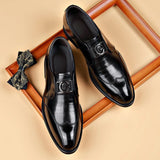 Men's Dress Shoes Patent Leather Brogue Formal Wedding Party Office Oxfords Moccasins MartLion   