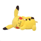 Pokemon 20-25cm Anime Figure Pikachu Sleeping Cute Scream Plush Dolls Pet Stuffed Model Pendant Toy Children MartLion 25cm Pikachu  
