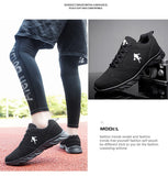 Non-slip Basketball Shoes Men's Air Shock Outdoor Trainers Light Sneakers Young Teenagers High Boots Basket Mart Lion   