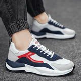  Breathable Men's Sport Sneakers Adults Trainers Athletic Outdoor Walking Fitness PU Casual Shoes Zapatillas Hombre Mart Lion - Mart Lion