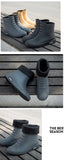 Unisex Rubber Rain Boot Ankle Waterproof Non-Slip Chelsea Booties Couples Boots Men's Work Chaussure Femme MartLion   
