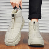 Winter Men's Cotton Shoes with Velvet Warm Outdoor Sports Leisure Non-slip Snow Boots MartLion