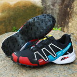 Luxury Outdoor Hiking Men's Sneakers Designer Non-Slip Waterproof Shoes Cozy Light Walking Trainers Baskets Homme Tenis Mart Lion   