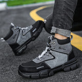  security boots men's work safety sneakers Work shoes with steel toe anti slip anti puncture indestructible MartLion - Mart Lion