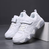 Spring Children's Sports Shoes Boys Running Leisure Breathable Outdoor Kids Lightweight Sneakers Mart Lion 968 white 28 CN