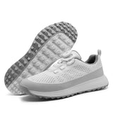 Men's Women Golf Shoes Breathable Golf Wears Light Weight Gym Sneakers Anti Slip Walking MartLion Yin 39 