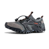 Hiking Shoes Men's Non Slip Breathable Trekking Outdoor Mountain Climbing Waterproof Fast Mart Lion Grey Eur 38 