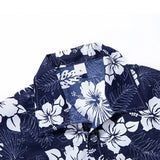 Men's Shirts Men Hawaiian Casual Polyester Shirts Kapok Printed Short MartLion   