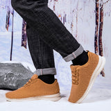 Men's Faux Fur Cotton Shoes Plush Thickened Anti-skid Light  Warm Sports Soft Winter Sneakers MartLion   