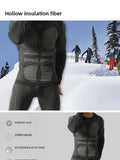 Men's Sport Thermal Underwear Suits Outdoor Cycling Compression Sportswear Quick Dry Breathable Clothes MartLion   