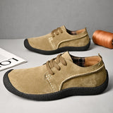 Outdoor Shoes Men Sneakers  Casual Men Shoes Suede Leather Shoe MartLion   