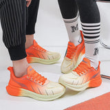 Design Platform Sneakers Men's Women Breathable Mesh Trainers Non-slip Outdoor Jogging Shoes MartLion   