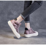 Top Layer Cowhide Women Shoes Spring Autumn Retro Hollowed Out Breathable Platform Sandals Designer Ladies Mart Lion   