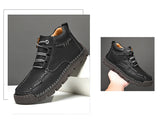  Men's Casual Boots Work Safety Manual Classic Platform Shoes Anti-skid Loafers MartLion - Mart Lion