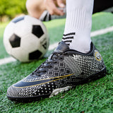  Futsal Shoes Men's Indoor Tf Football Boots For Children Turf Soccer Kids Boys Low Ankle Mart Lion - Mart Lion