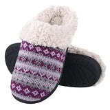 Winter Plush Fur Slippers For Women Men's House Fluffy Cozy Fur Slippers Indoor Warm Plush Home Cotton Shoes MartLion Purple4 46-47(10.8-11 inch) CHINA