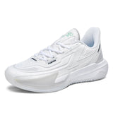 Fluorescence Basketball Sneakers Unisex Outdoor Sports Shoes Women Men's Basket Shoes MartLion White 878 36 CHINA