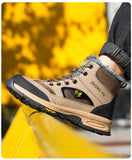 winter work shoes puncture proof warm safety men's work shoes waterproof sneakers with steel toe anti-slip boots MartLion   