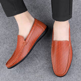 Super Soft Men&'s Moccasins Slip Loafers Flats Casual Footwear Microfiber Leather Shoes Mart Lion   