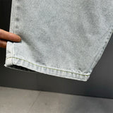 Streetwear Light Blue Baggy Jeans Man Pants Vintage Denim Trousers MartLion   