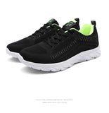 Men's Lace Up Knit Sneakers Casual Outdoor Athletic Running Walking Gym Sports Outdoor Male Women Breathable Shoes