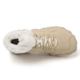Winter Men Boots Warm Plush Snow Boots Suede Leather Casual Shoes with Fur Winter Outdoor Sneakers Non-slip MartLion