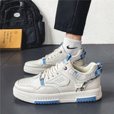 Men's shoes breathable small white Korean version trend versatile casual wear-resistant sports board MartLion T057 beige 39 