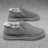 Lightweight Winter Boots Warm Cotton Shoes Non-slip Casual Walking Men's Snow MartLion   