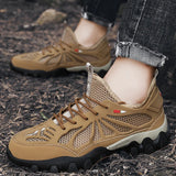 Golden Sapling Outdoor Shoes Mountain Trekking Footwear Summer Men's Casual Sport Leisure Flats Tactical Work Loafers MartLion   