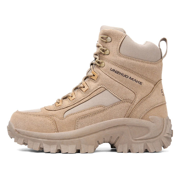 Men's Desert Combat Boots Special Forces Field Training Boots Outdoor Lightweight Non-slip Tactical Boots Mountaineering Boots. MartLion