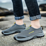 Mesh Men's Casual Shoes Summer Outdoor Water Sneakers Trainers Non-slip Climbing Hiking Breathable Treking MartLion   