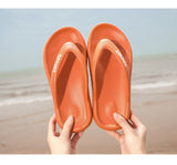 Women Slippers Summer Men's Summer Flip Flops Beach Sandals Anti-slip Casual Flat Shoes Clogs Couple Mart Lion   