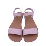 Summer Barefoot Leather Flat Sandals For Women With Soft Sole MartLion Pink 38 