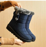 Snow Women Boots Soft Women's Boots Platform Ladies Shoes Fur Keep Warm Boots Ladies MartLion   