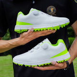 Shoes Men's Spike less Golf Wears Athletic Footwears Outdoor Walking Sneakers MartLion   
