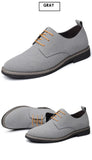 Men's Casual Lace-up Shoes Suede Leather Light Driving Flats Classic Outdoor Oxfords Mart Lion   