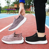 Women's Shoes Spring Lightweight One Step Anti slip Leisure Breathable Walking MartLion   