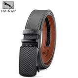 Men's Belt Automatic Buckle Leather Waist Strap Waistband Girdle Belts for Women Men's Gifts Belt MartLion 219GYJP 125cm 