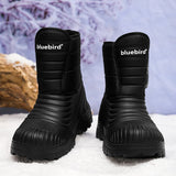 Men's Boots Winter Waterproof Snow Velvet Warm Outdoor Platform Cotton Casual Chef Shoes MartLion   