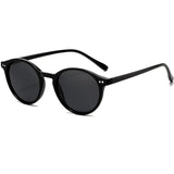 Stylish Polarized Round Sunglasses Women Men's Retro Classic MartLion C1  