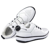 Women Golf Shoes Golf Wears Men's Walking Anti Slip Athletic Sneakers MartLion Bai 37 