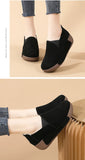 Casual Platform Women Shoes Anti-slip Vulcanized Shoes Classic Tide Lightweight Warm Cotton MartLion   