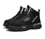 Snow Boots Warm Fur Mens Shoes Winter Casual Outdoor Platform Hiking Designer Ankle Cowboy Leather Sneakers MartLion